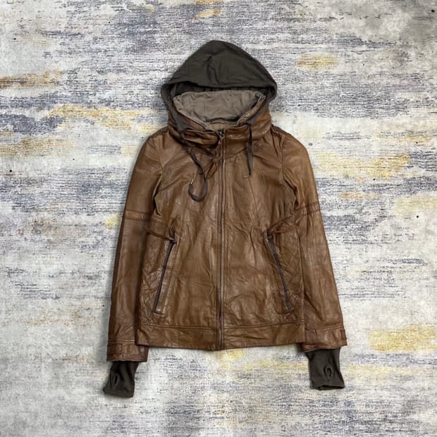 Qualite bono 레더자켓