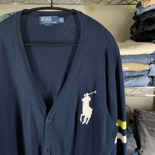 [XL] 폴로 랄프로렌 빅 포니 가디건