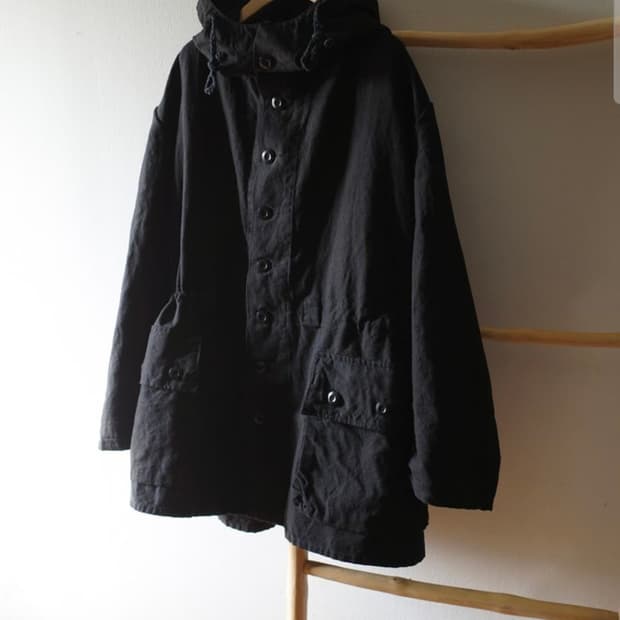 [L] 워드로브41 Over Parka Black