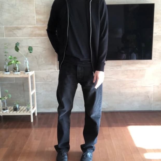 코스 울 집업 xs