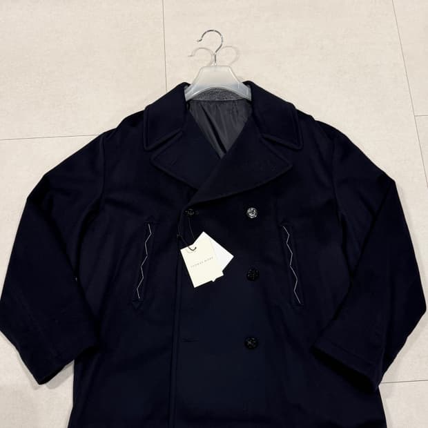 토마스모어 울/캐시미어 피코트