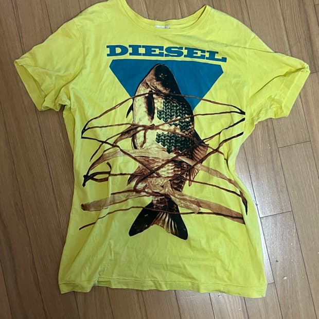 DIESEL 프린트 T셔츠 S사이즈