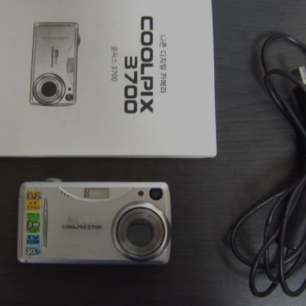니콘 쿨픽스3700 팝니다 .