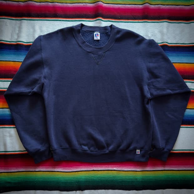 80s USA Russell Navy Sweatshirt