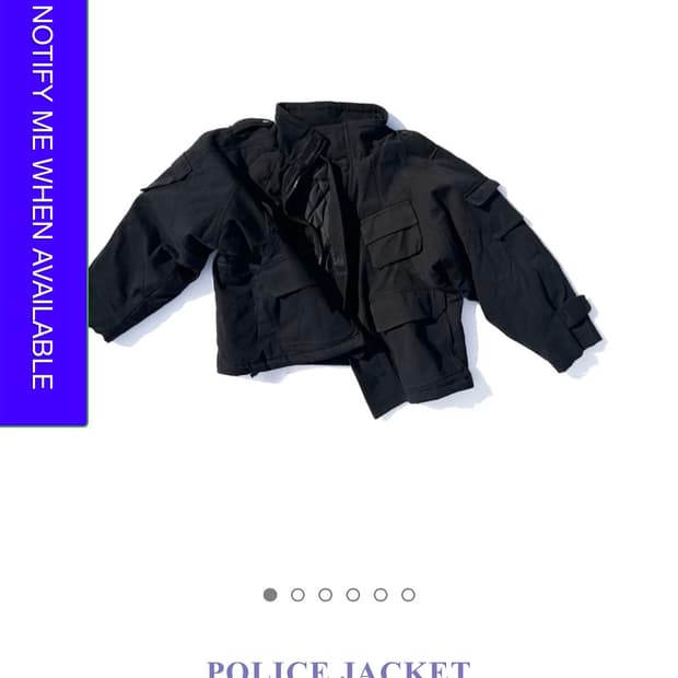 [구매] 프레잉 폴리스 자켓