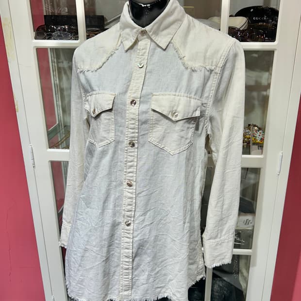 G.O.A long shirt G.O.A 보헤미안 무드 롱 셔츠