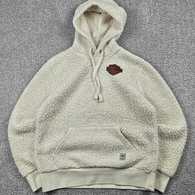 할리데이비슨 쉐르파 플리스 후드 티셔츠 ( M ) / 10246