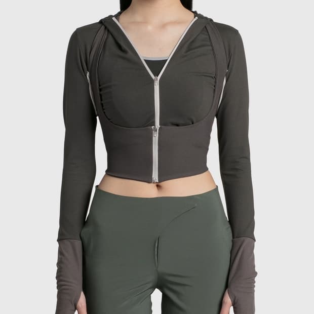 혜인서 Hyeinseo 레이어드 크롭탑 3사이즈 