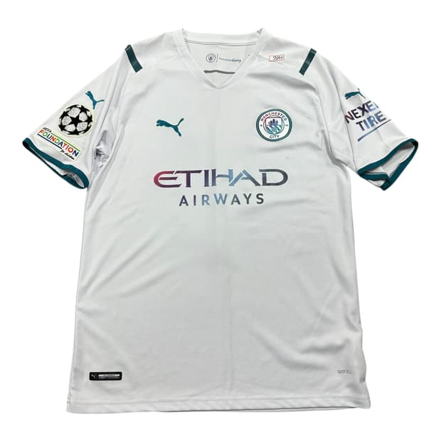 ✨ (바배) 푸마 21-22 맨시티 어웨이 그릴리쉬 축구 유니폼 