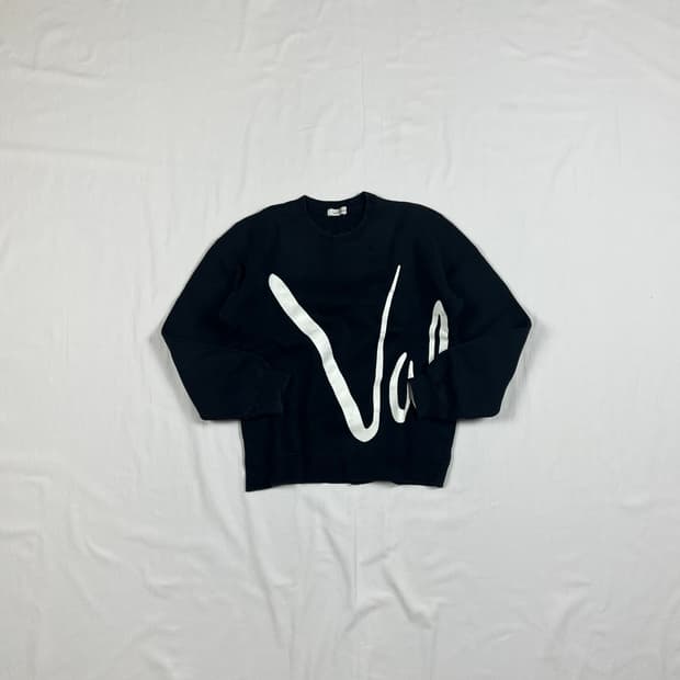 90‘s 가라바니발렌티노 valentino 스포츠 로고 맨투맨