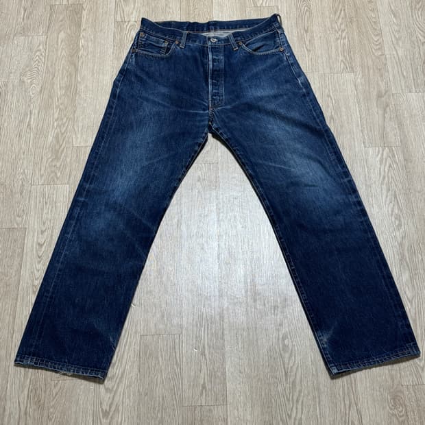 LVC 55501(501XX) 데님 팬츠 빅E 셀비지 리바이 스 발렌시아