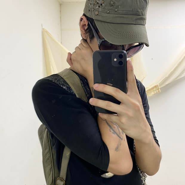Y2K Star Stud Cap