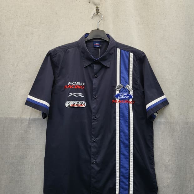 포드 레이싱 반팔 셔츠