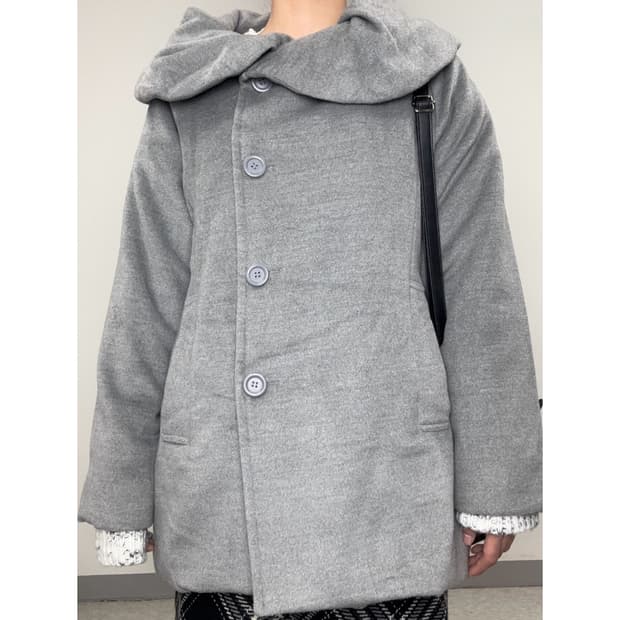 빈티지 그레이 점퍼