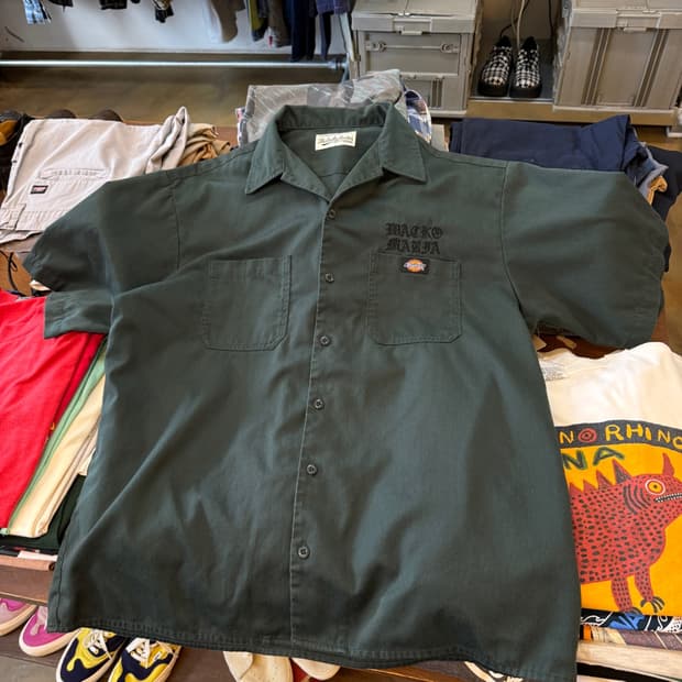 24SS 와코마리아 X 디키즈 워크셔츠 XL