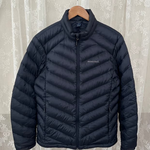 95) 몽벨 구스다운 경량 패딩 네이비