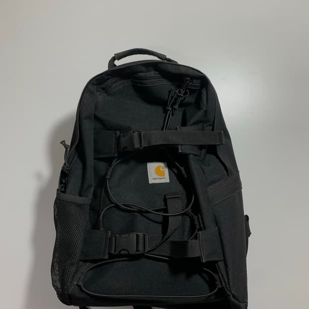 칼하트 킥플립 블랙 백팩