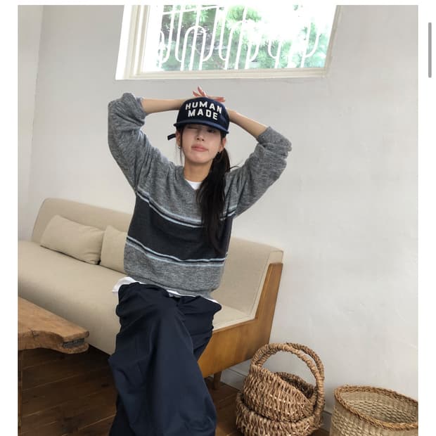 릿킴 니트  HAVE V-NECK KNIT