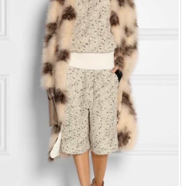 끌로에 퍼 코트