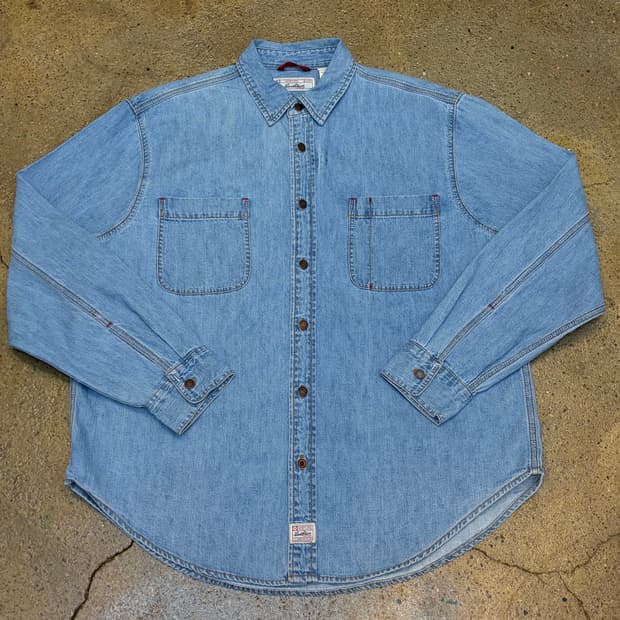 00s 미국빈티지 리바이스 청남방 데님셔츠 청셔츠