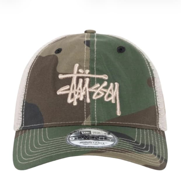 스투시 뉴에라 카모캡