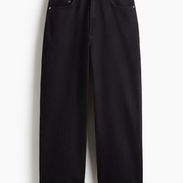 H&M 흐앤므 배기 데님 팬츠