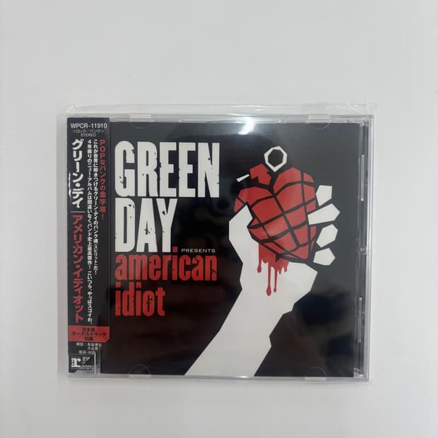 Green Day - American Idiot (일본반 OBI)