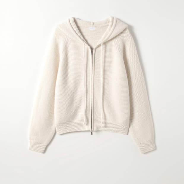 르베인 Liane 후디 니트 아이보리