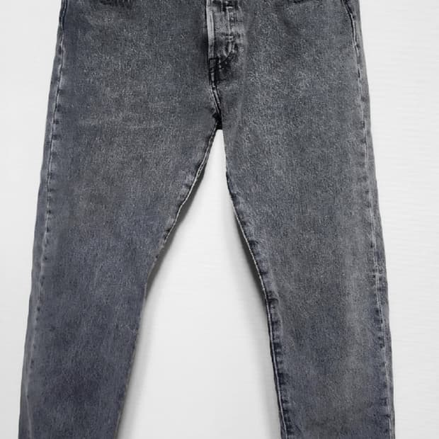 [정품] Levi’s 501 그레이 조거팬츠 28 (시보리라인 레어템)