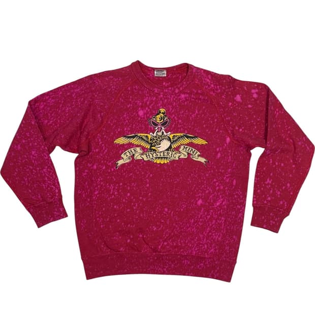 히스테릭 글래머 아카이브 타이다이 맨투맨 스웨터