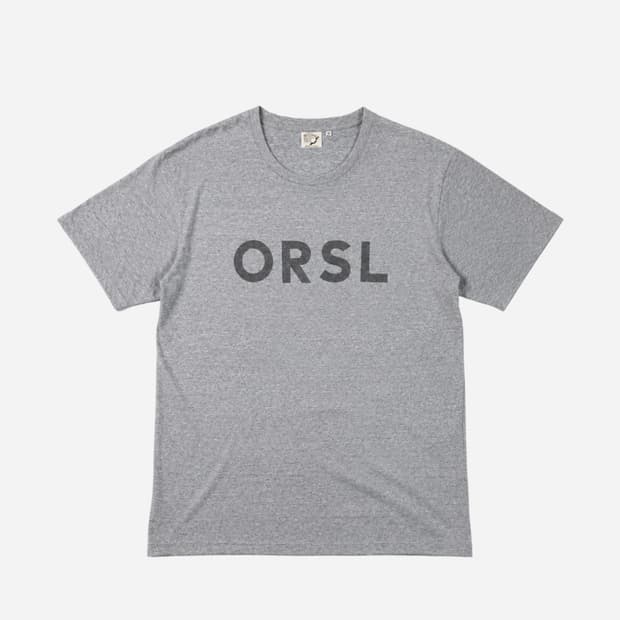Orslow 오어슬로우 ORSL 로고 티셔츠