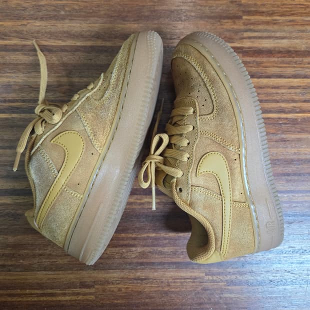 나이키 키즈 주니어 에어포스 된장 205