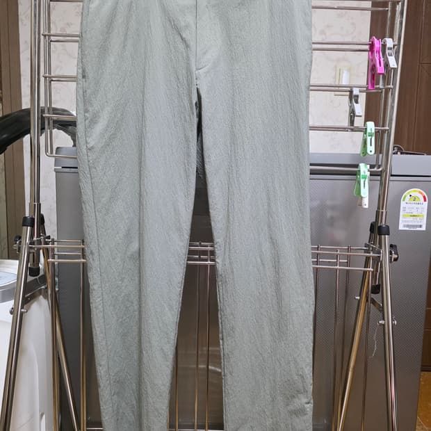 타임옴므 23ss 시어서커 크링클 팬츠