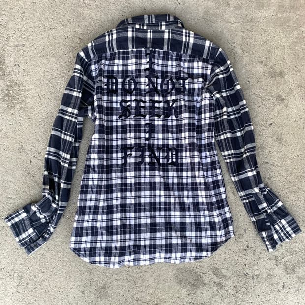 Azul back print shirt 