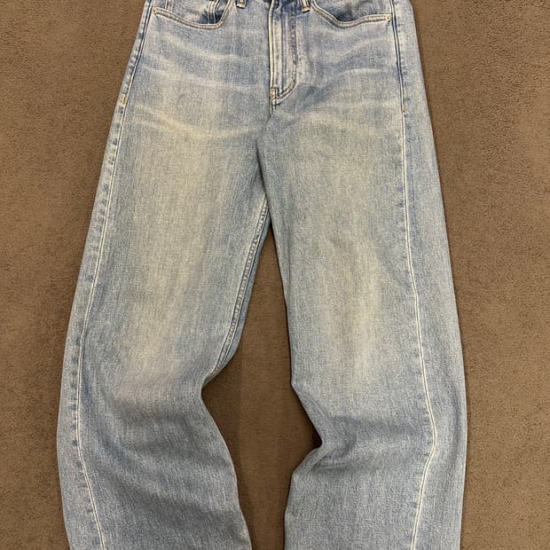 켈빈클라인 연청 스트레이트 데님 처분 