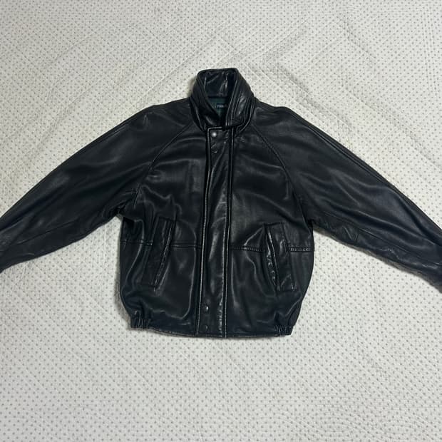 노티카 사슴가죽 봄버자켓