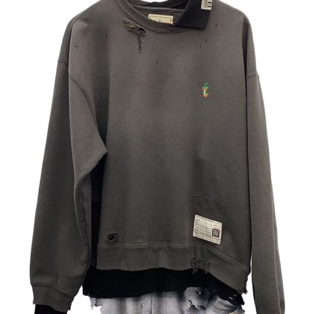 MIHARA YASUHIRO Triple Layered Sweatshir