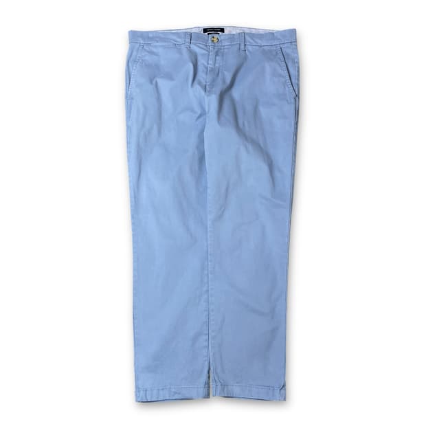 (36) 타미힐피거 소라 스웨이드 코튼 팬츠 슬림핏