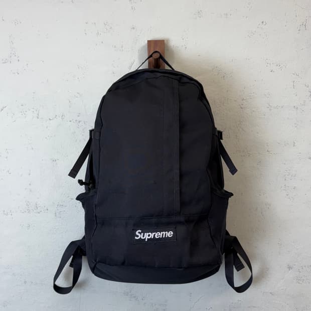 Supreme 슈프림 18ss 코듀라 백팩 블랙