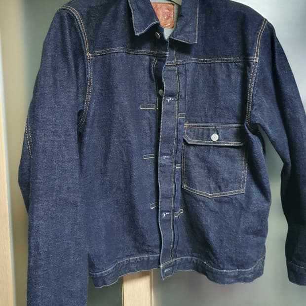 풀카운트 데님자켓 2107xxw 헤비온스 46사이즈 