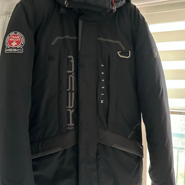 밀레 남성 구스 패딩 95