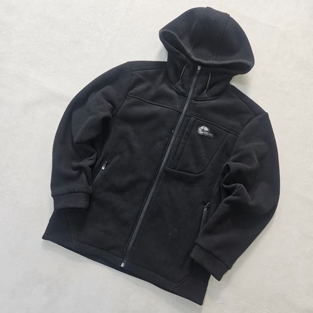 100 네파 플리스 후드 집업 자켓 0401Y