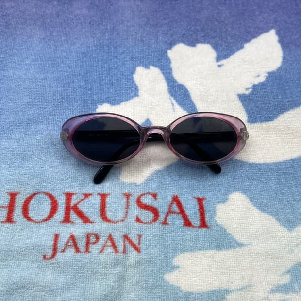Vintage Old Gucci Sunglasses(pink)