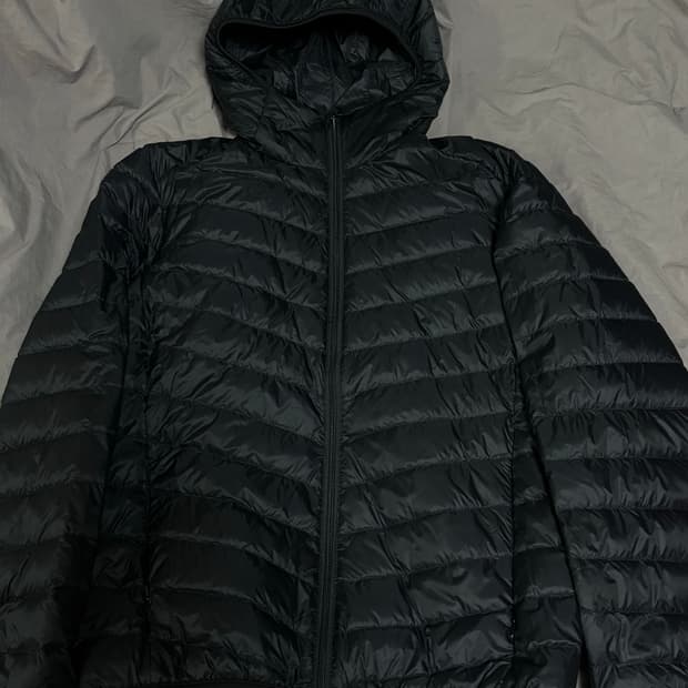 원더원더 경량패딩 블랙