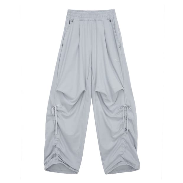 허그유어스킨 와이드 조거팬츠 HS 그레이시블루