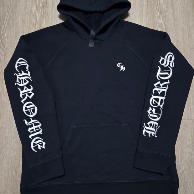 크롬하츠 자수 후드티 정품