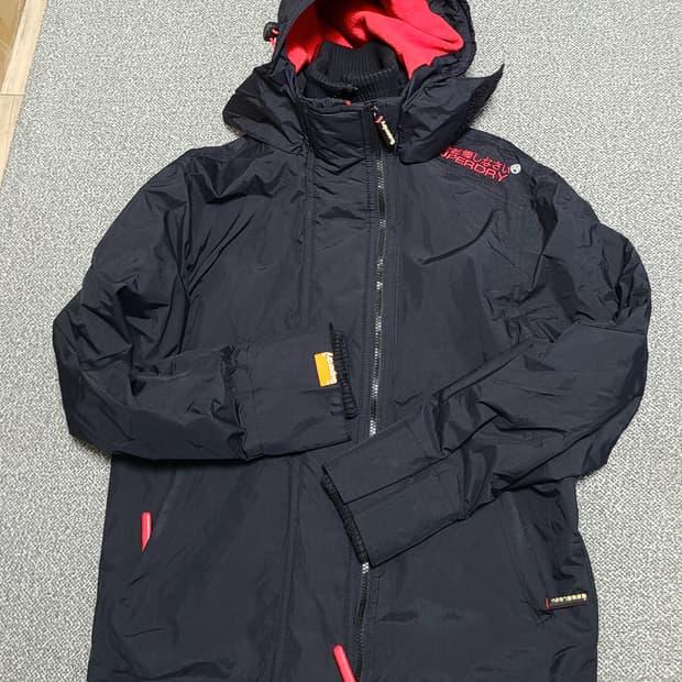 슈퍼드라이  기모 윈드치터 자켓 M