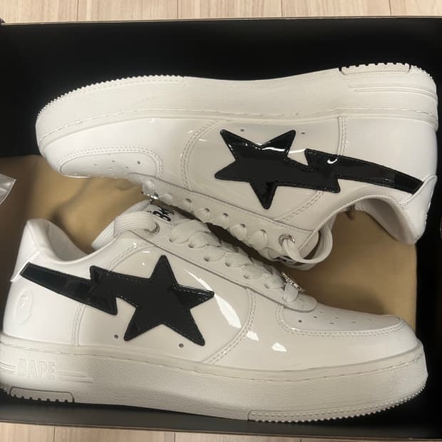 베이프스타 화이트 유광