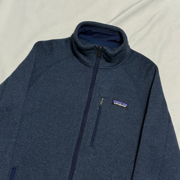 S 파타고니아 네이비 베터 스웨터 재킷