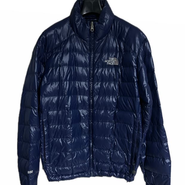 노스페이스 경량패딩 네이비